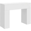 Kavos staliukas Balta 102 x 35 x 75 cm Apdirbta mediena