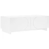 Kavos staliukas Balta 102 x 50,5 x 35 cm Apdirbta mediena