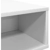 Kavos staliukas Balta 105 x 50 x 32,5 cm Apdirbta mediena