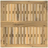 Kavos staliukas Balta 60 x 60,5 x 36 cm Kietos akacijos mediena