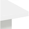 Kavos staliukas Balta 77 x 55 x 42 cm Apdirbta mediena