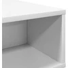 Kavos staliukas Balta 80 x 46 x 35 cm Apdirbta mediena