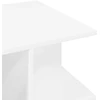Kavos staliukas Balta 87 x 50 x 45 cm Dirbtinė mediena