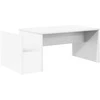Kavos staliukas Balta 90 x 45 x 35 cm Apdirbta mediena