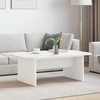 Kavos staliukas Balta 93 x 53 x 33 cm Apdirbta mediena