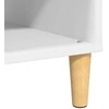 Kavos staliukas Balta 102 x 55 x 35 cm Apdirbta mediena