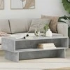 Kavos staliukas Betono pilka 100 x 46 x 35 cm Apdirbta mediena