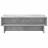 Kavos staliukas Betono pilka 100 x 46 x 35 cm Apdirbta mediena