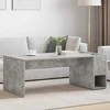 Kavos staliukas Betono pilka 101,5 x 50 x 37 cm