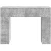 Kavos staliukas Betono pilka 102 x 35 x 75 cm Apdirbta mediena