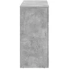 Kavos staliukas Betono pilka 102 x 35 x 75 cm Apdirbta mediena