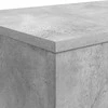 Kavos staliukas Betono pilka 102 x 35 x 75 cm Apdirbta mediena