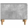 Kavos staliukas Betono pilka 49 x 50 x 40 cm Apdirbta mediena
