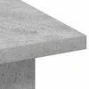 Kavos staliukas Betono pilka 77 x 55 x 42 cm Apdirbta mediena