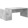 Kavos staliukas Betono pilka 90 x 45 x 35 cm Apdirbta mediena