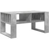 Kavos staliukas Betono pilka 92 x 49,5 x 45 cm Apdirbta mediena