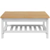 VidaXL Kavos staliukas EKAI Balta 100 x 60 x 45,5 cm