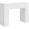 Kavos staliukas Itin blizgi balta 102 x 35 x 75 cm