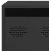 kavos staliukas juodas 101,5x50x43,5cm šaltai valcuotas plienas