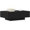 Kavos staliukas Juodas ąžuolas 90 x 60 x 31 cm Apdirbta mediena