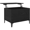 Kavos staliukas Juodas ąžuolas 60 x 44,5 x 45 cm