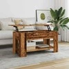 kavos staliukas Old Wood 101x49x52 cm Engineered Wood
