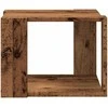 Kavos staliukas Old Wood 40x40x30 cm Inžinierinė mediena