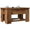 kavos staliukas Old Wood 79x49x41 cm Engineered Wood