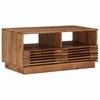 Rankų darbo kavos stalas Teak medžio rudas 85 x 45,5 x 40 cm