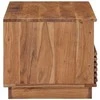 Rankų darbo kavos stalas Teak medžio rudas 85 x 45,5 x 40 cm
