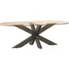 Kavos staliuko koja, voro formos, juoda, 98x58x(42-43) cm, plienas