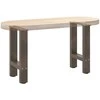 Kavos staliuko kojelės, 2 vnt., 28 x (42-43) cm, natūralus plienas