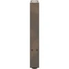 Kavos staliuko kojelės, 2 vnt., 38x(42-43) cm, natūralus plienas