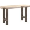 Kavos staliuko kojelės, 2 vnt., 38x(42-43) cm, natūralus plienas