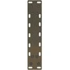 Kavos staliuko kojelės, 2 vnt., 40 x (30-31) cm, natūralus plienas