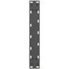 Kavos staliuko kojelės, 2 vnt., antracito spalvos, 40x(30-31) cm, plienas, U formos