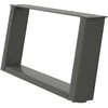Kavos staliuko kojelės, U formos, 2 vnt., 70x(30-31)cm
