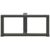 Kavos staliuko kojelės, T formos, 2 vnt., 60x25x(30-31)cm