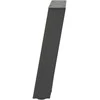 Kavos staliuko kojelės, 2 vnt., antracito spalvos, 28x(42-43) cm, plienas