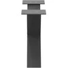 Kavos staliuko kojelės, 2 vnt., antracito spalvos, 50x(30-31) cm, plienas