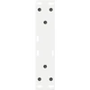Kavos staliuko kojelės, 2 vnt., baltos, 28x(42-43,3) cm, plienas