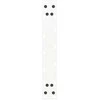 Kavos staliuko kojelės, 2 vnt., baltos, 40x(30-31) cm, plienas, U formos