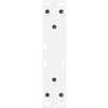 Kavos staliuko kojelės, 2 vnt., baltos, 38x(42-43,3) cm, plienas