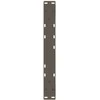 Kavos staliuko kojelės, 2 vnt., natūralus plienas, 50x(42-43,3) cm, plienas