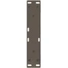 Kavos staliuko kojelės, 2 vnt., natūralus plienas, 40x(30-31,3) cm, plienas