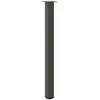 Baro stalo kojos, 4 vnt., antracito spalvos, 110-112 cm, plienas