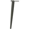Kavos staliuko kojelės, 4 vnt., antracito, 42-43cm, plienas