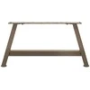 Kavos staliuko kojelės, A formos, 2 vnt., 60x(30-31) cm, plienas