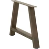 Kavos staliuko kojelės, A formos, 2 vnt., 60x(42-43) cm, plienas