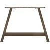 Kavos staliuko kojelės, A formos, 2 vnt., 60x(42-43) cm, plienas